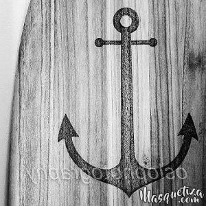 MasQueTiza 13c Pirograbados Tabla de surf Alaia Canarias Carteles de madera Rotulación artística Tenerife