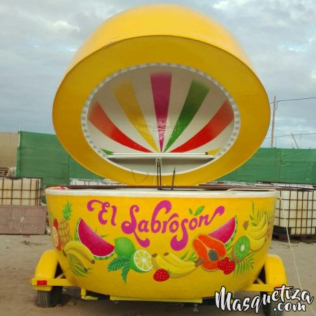 Pintura Mural - Lettering - Diseño decorativo - El Sabrosón - Tenerife - Masquetiza