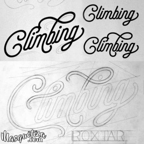lettering - diseño camisetas - roxtar - masquetiza