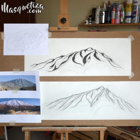lettering - diseño camisetas - roxtar - masquetiza