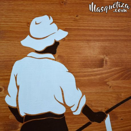 Cartel de Madera y Diseño de Logo El Trillo Masquetiza Tenerife
