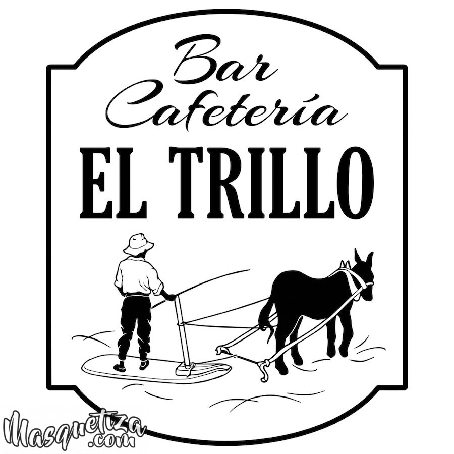 Diseño de Logo Vintage El Trillo Tenerife